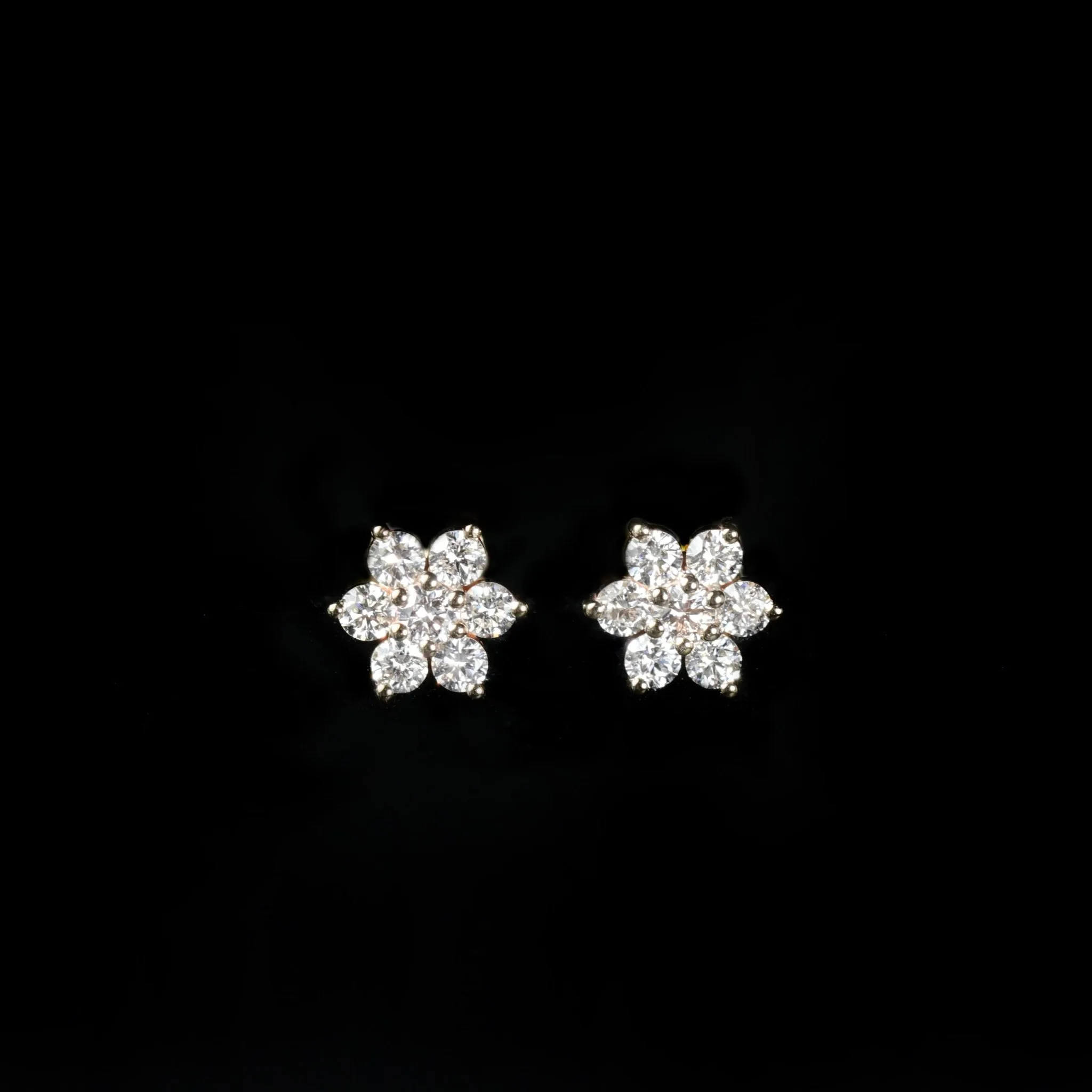 14K Yellow Gold 0.29 CTW Diamond Stud Earrings
