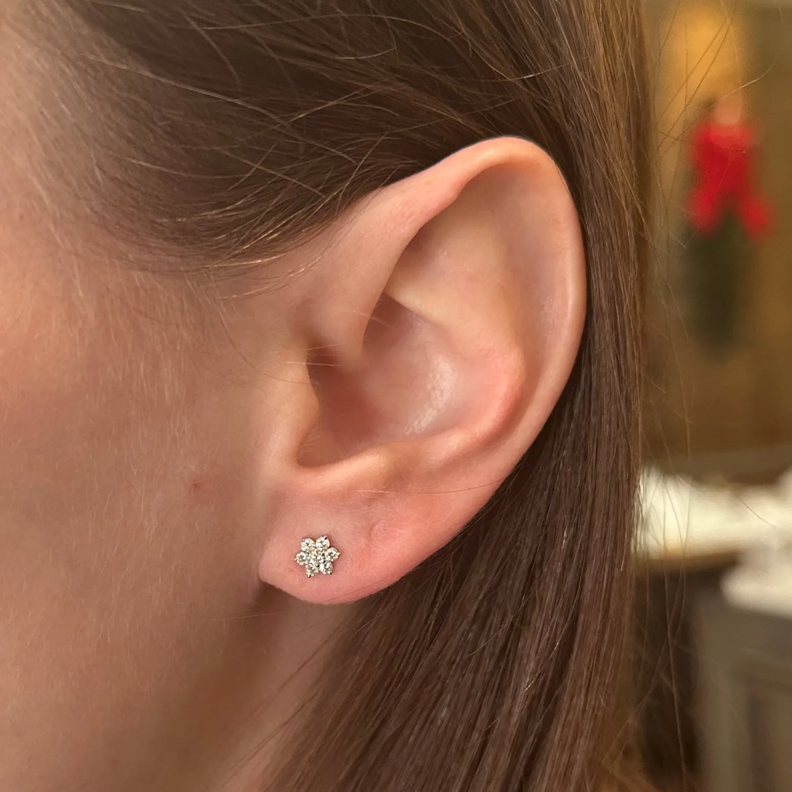 14K Yellow Gold 0.29 CTW Diamond Stud Earrings
