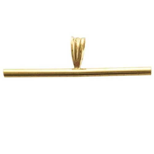 14KT Yellow Gold Filled Pin Brooch Converter 19mm