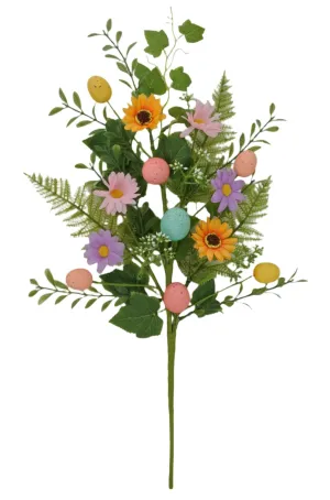 24" Easter Egg Daisy Spray - 64760