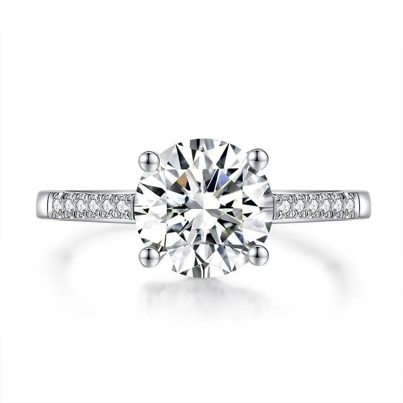 2ct Round Cut Diamond Ring