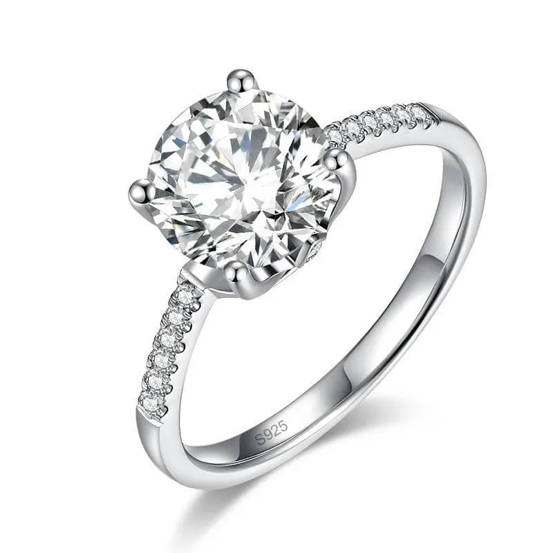 2ct Round Cut Diamond Ring