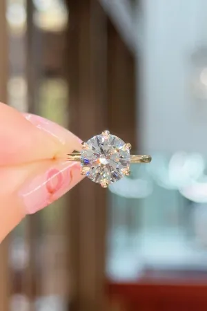 3.03ct E-VS1 Round Lab Diamond Caraline