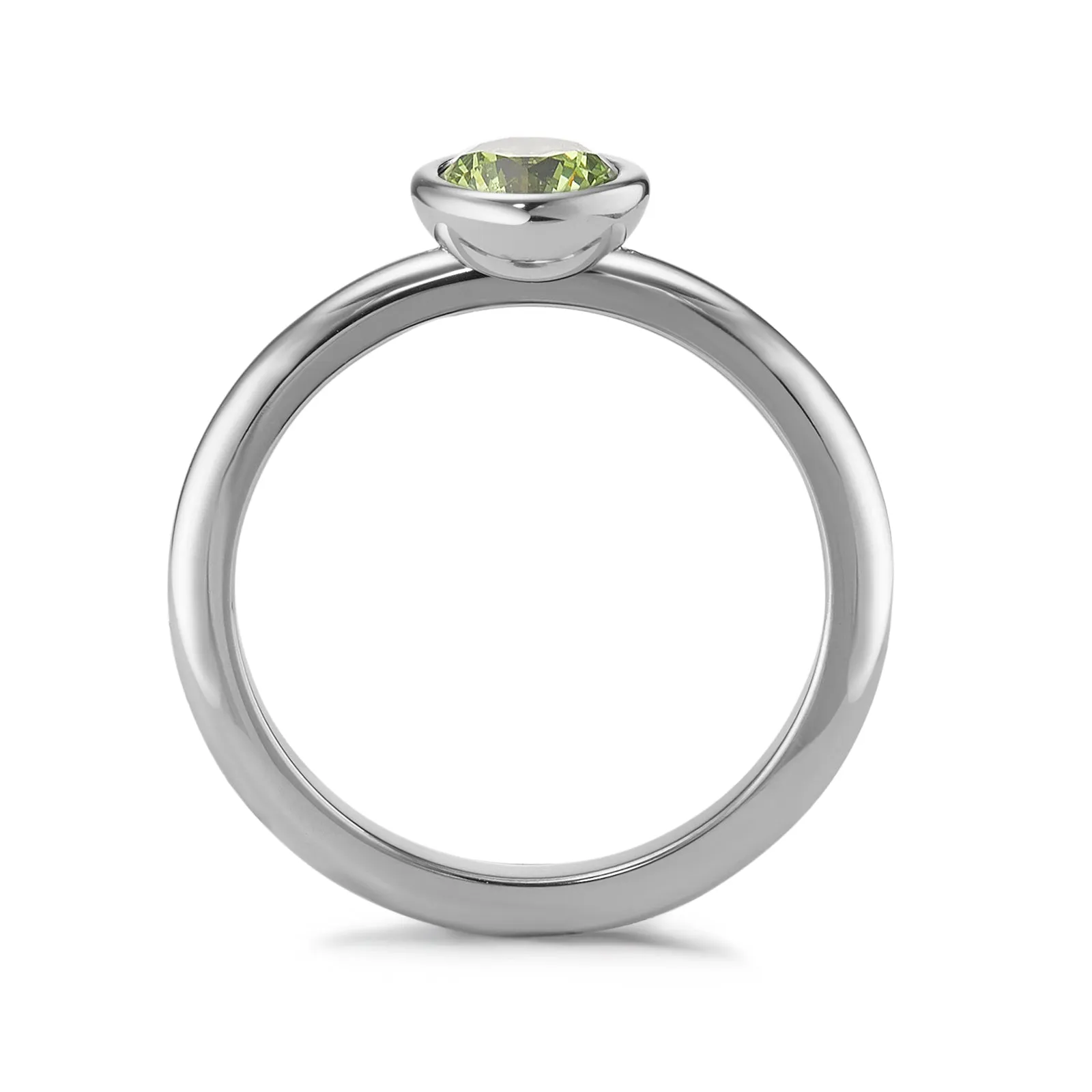 594007 TeNo Joy Ring, Apple Green 7mm