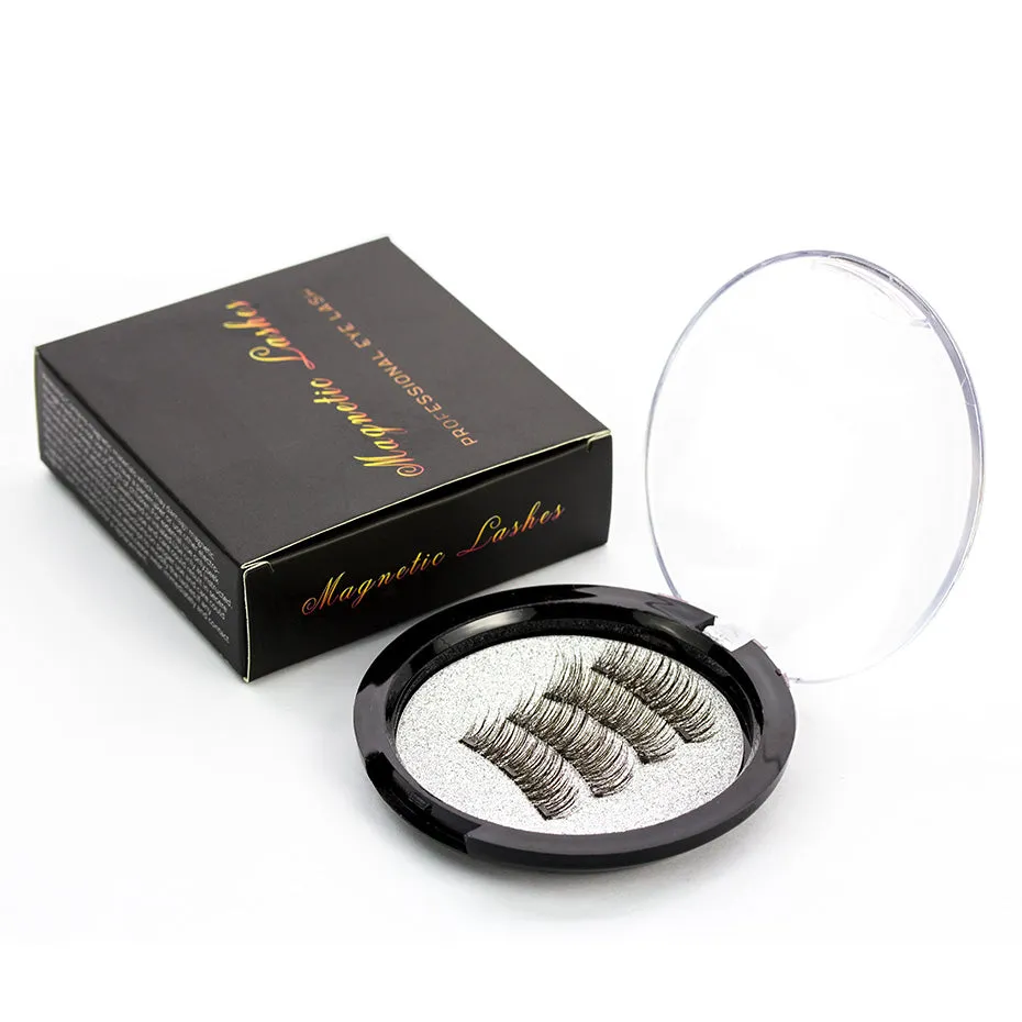 6D Magnetic Eyelashes   3 Magnets Soft Hair Sexy