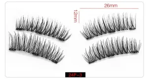 6D Magnetic Eyelashes   3 Magnets Soft Hair Sexy
