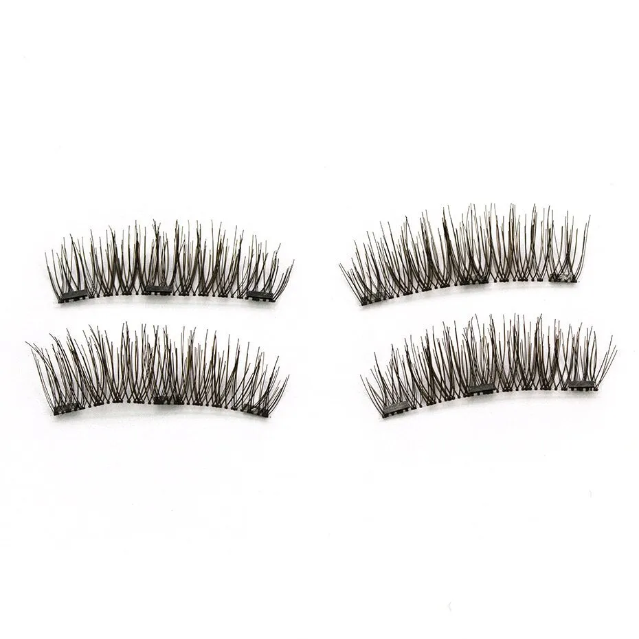 6D Magnetic Eyelashes   3 Magnets Soft Hair Sexy