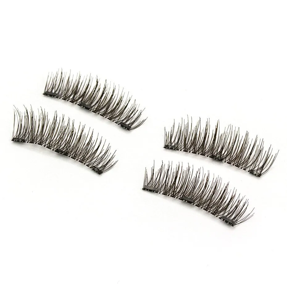 6D Magnetic Eyelashes   3 Magnets Soft Hair Sexy