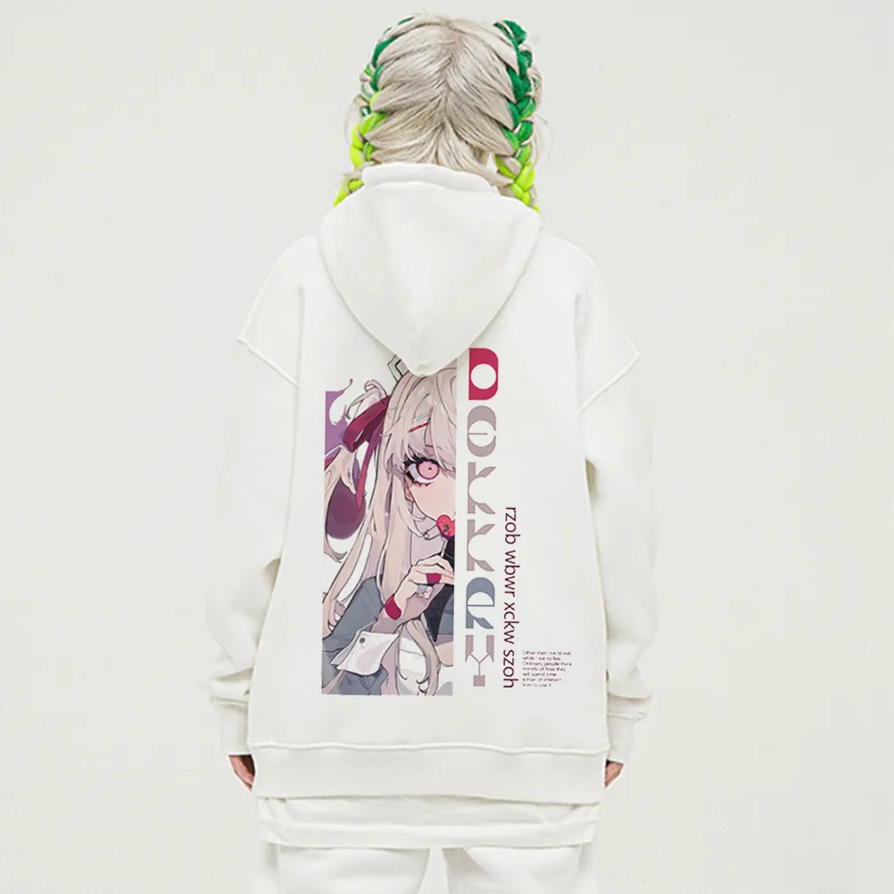 Academic Girl Letter Hoodie