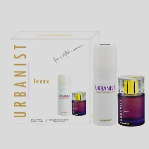 Al Haramain Urbanist Femme Combo EDP 100ml   Deodorant 200ml