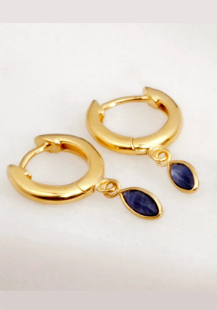 Alessandra Sapphire Earrings