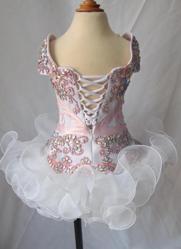 Alluring Infant/toddler/baby/children/kids Girl's gorgeous Pageant Dress 1--4T G167A
