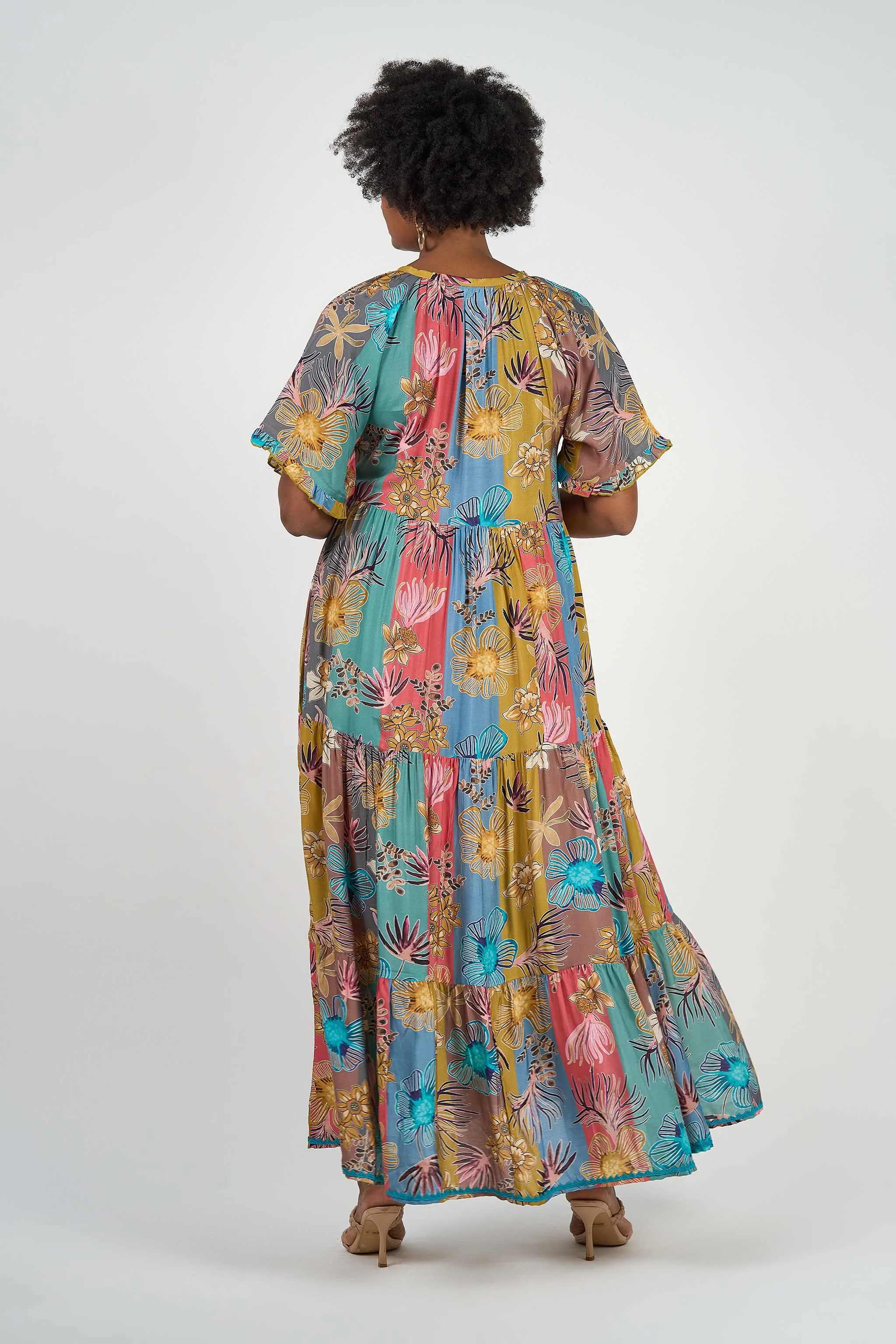 Amisha Short Sleeve Maxi Chai (Outlet - Final Sale Product)