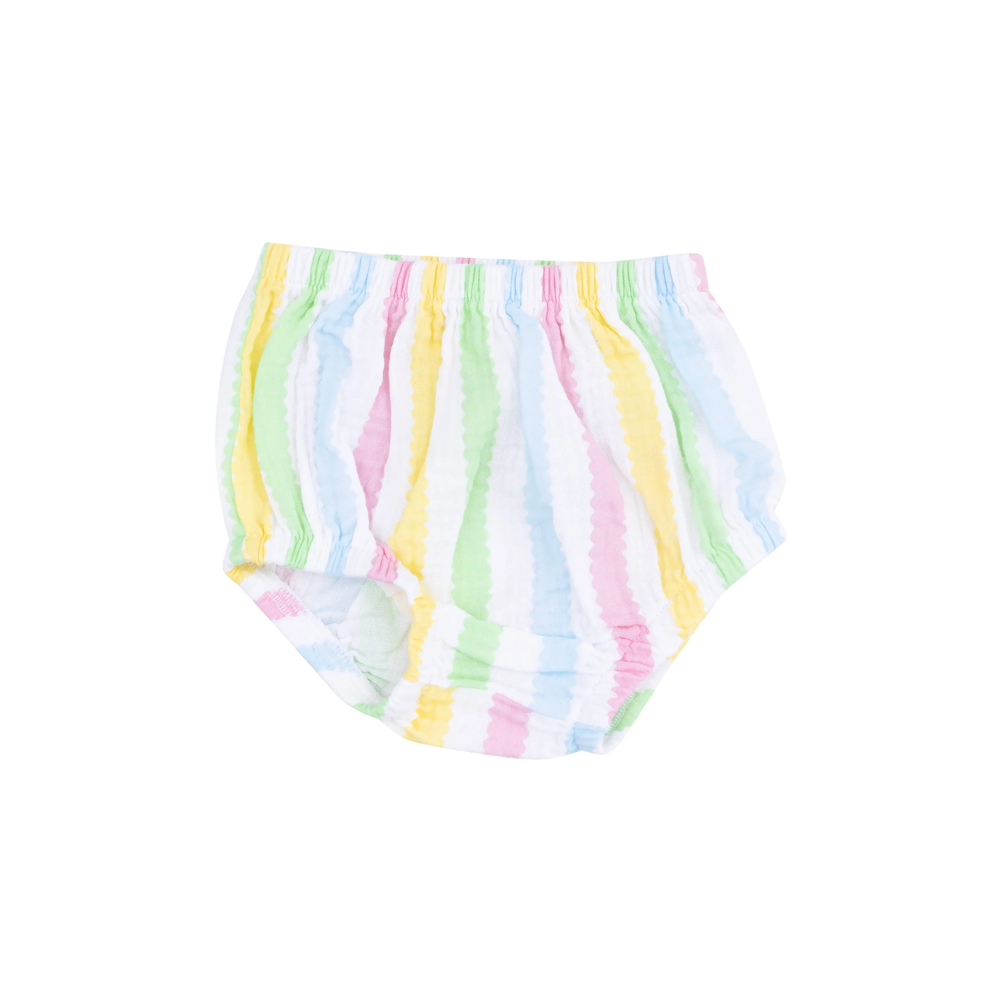 Angel Dear || Ric Rac Stripe The Jill- Peter Pan Button Front Dress