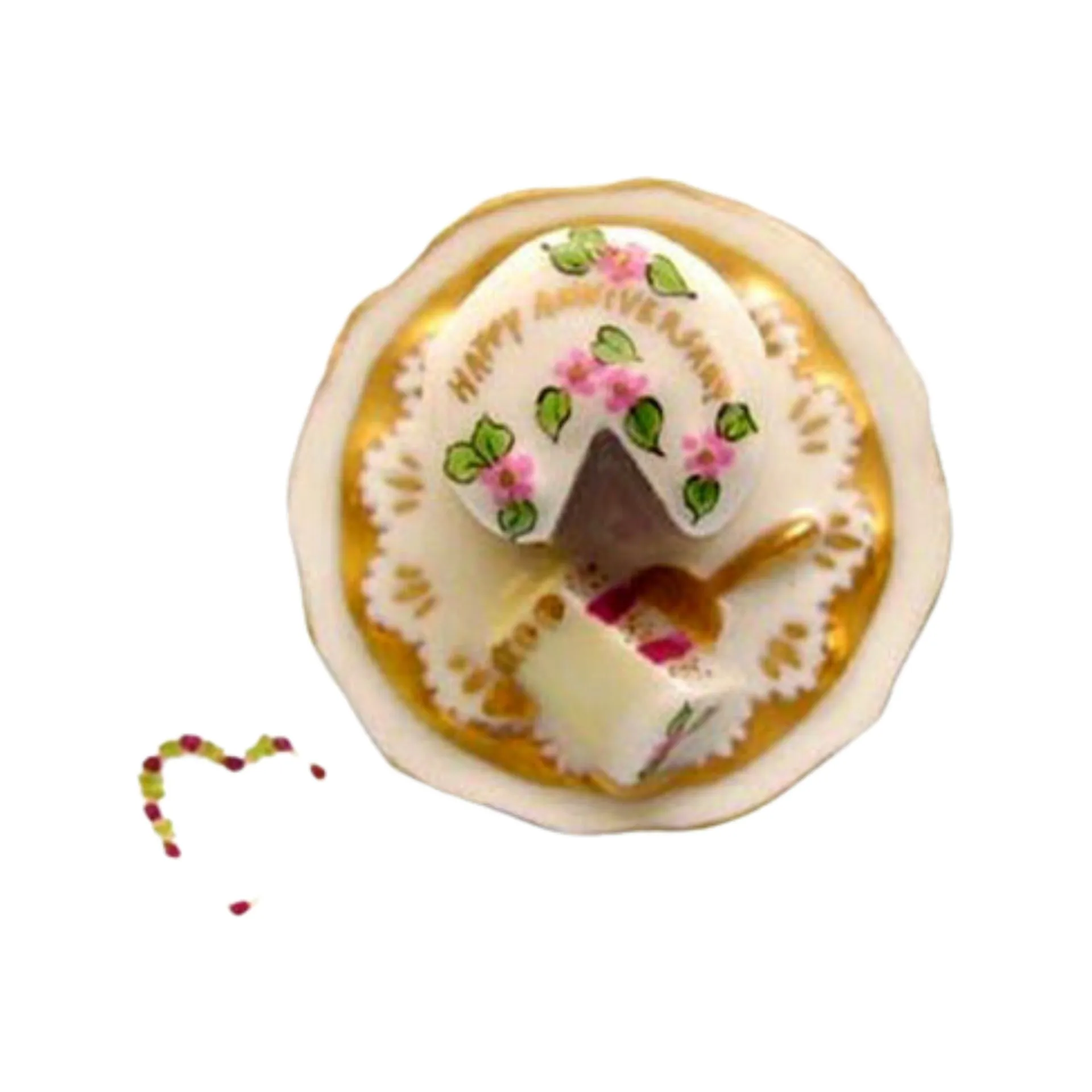 Anniversary Cake Gold