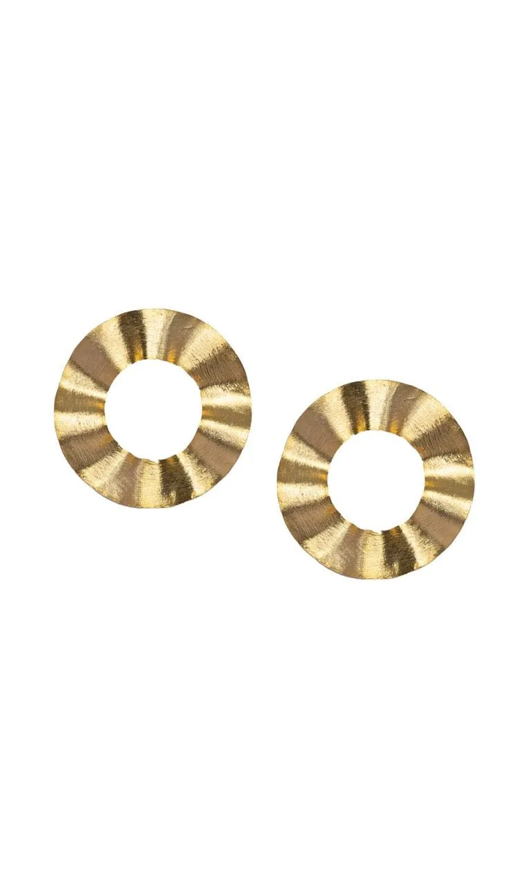 Anse Earrings in Gold & Silver