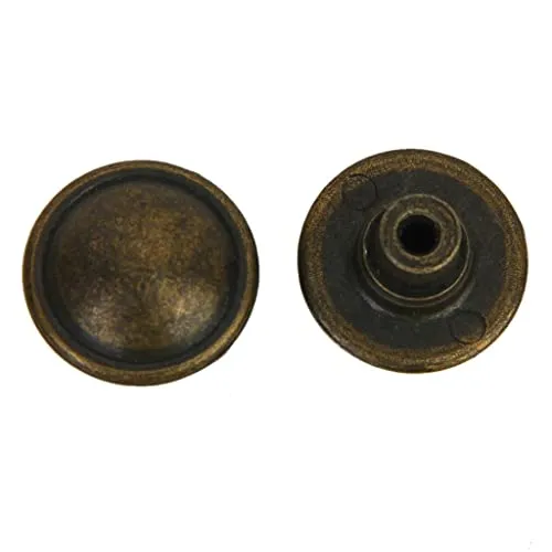 Antique Style Sleek Drawer Cabinet Door Pull with Mounting Screw Home Office Decor 20MM