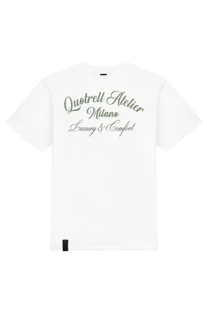 ATELIER MILANO T-SHIRT | WHITE/ARMY