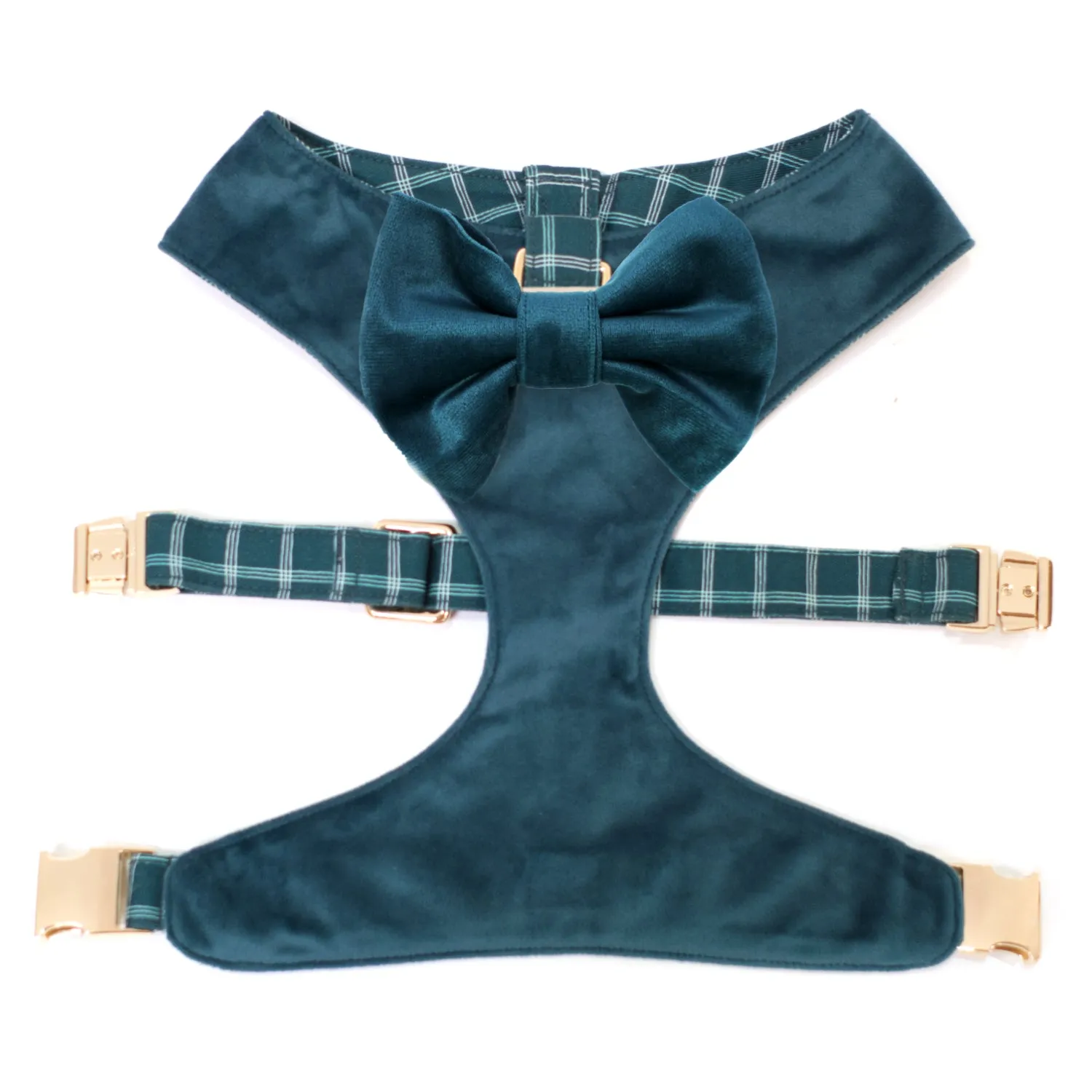 Atlantic Waves Reversible Dog Harness   Bow Tie
