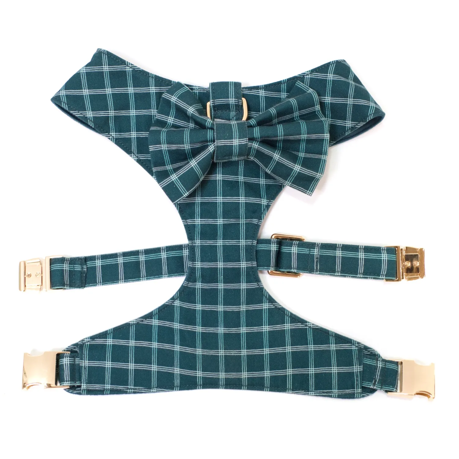 Atlantic Waves Reversible Dog Harness   Bow Tie
