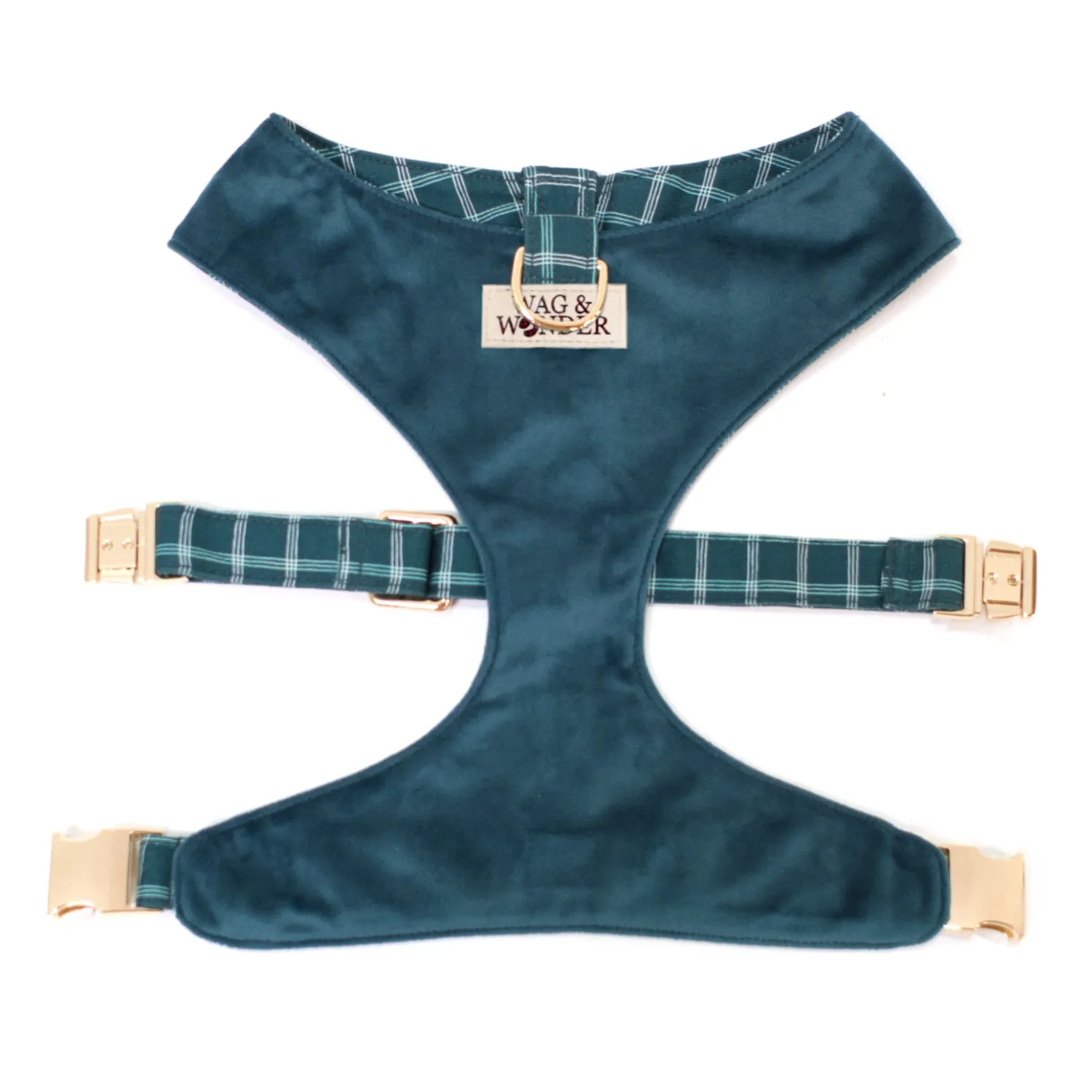Atlantic Waves Reversible Dog Harness   Bow Tie