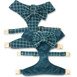 Atlantic Waves Reversible Dog Harness   Bow Tie