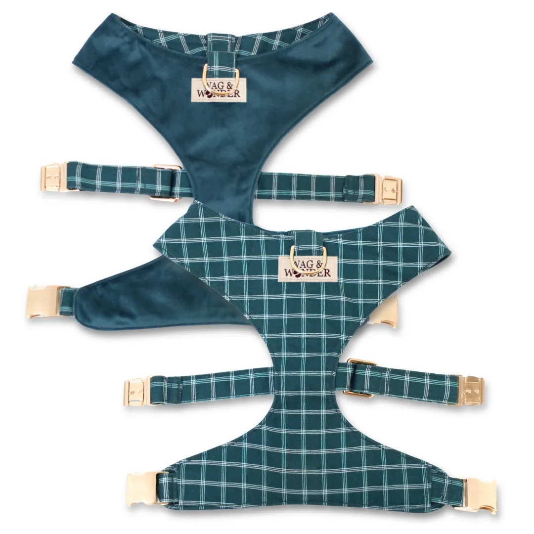 Atlantic Waves Reversible Dog Harness   Bow Tie