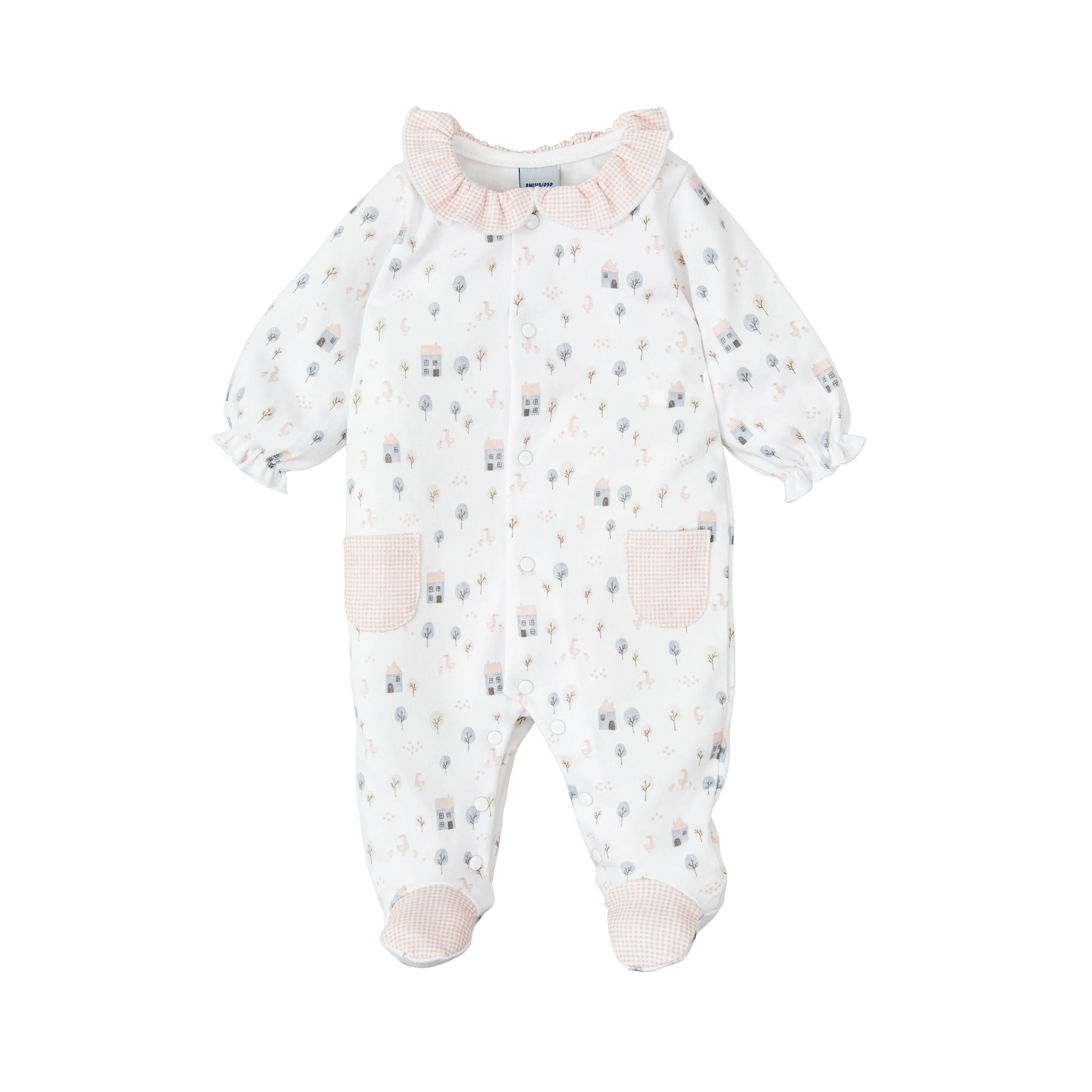 Babidu Alerce Babygrow - Dusty Rose