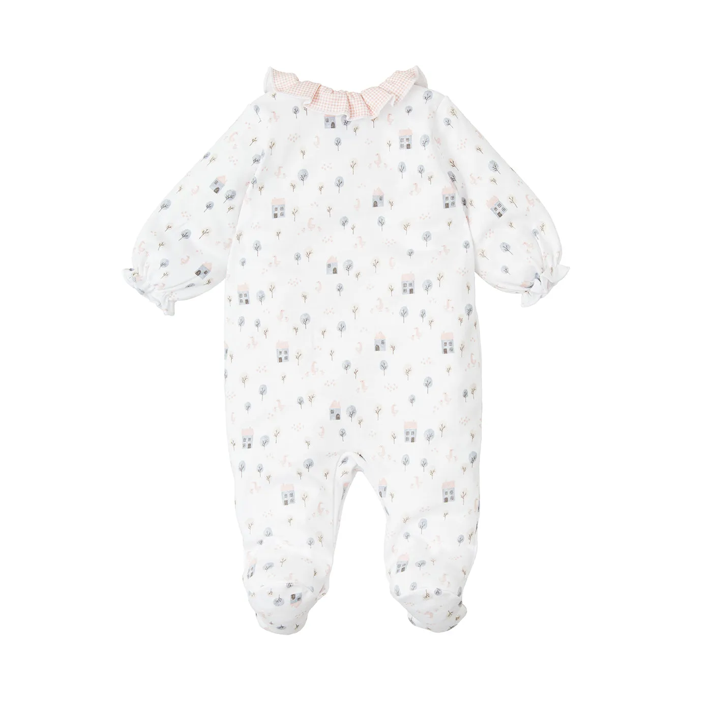 Babidu Alerce Babygrow - Dusty Rose