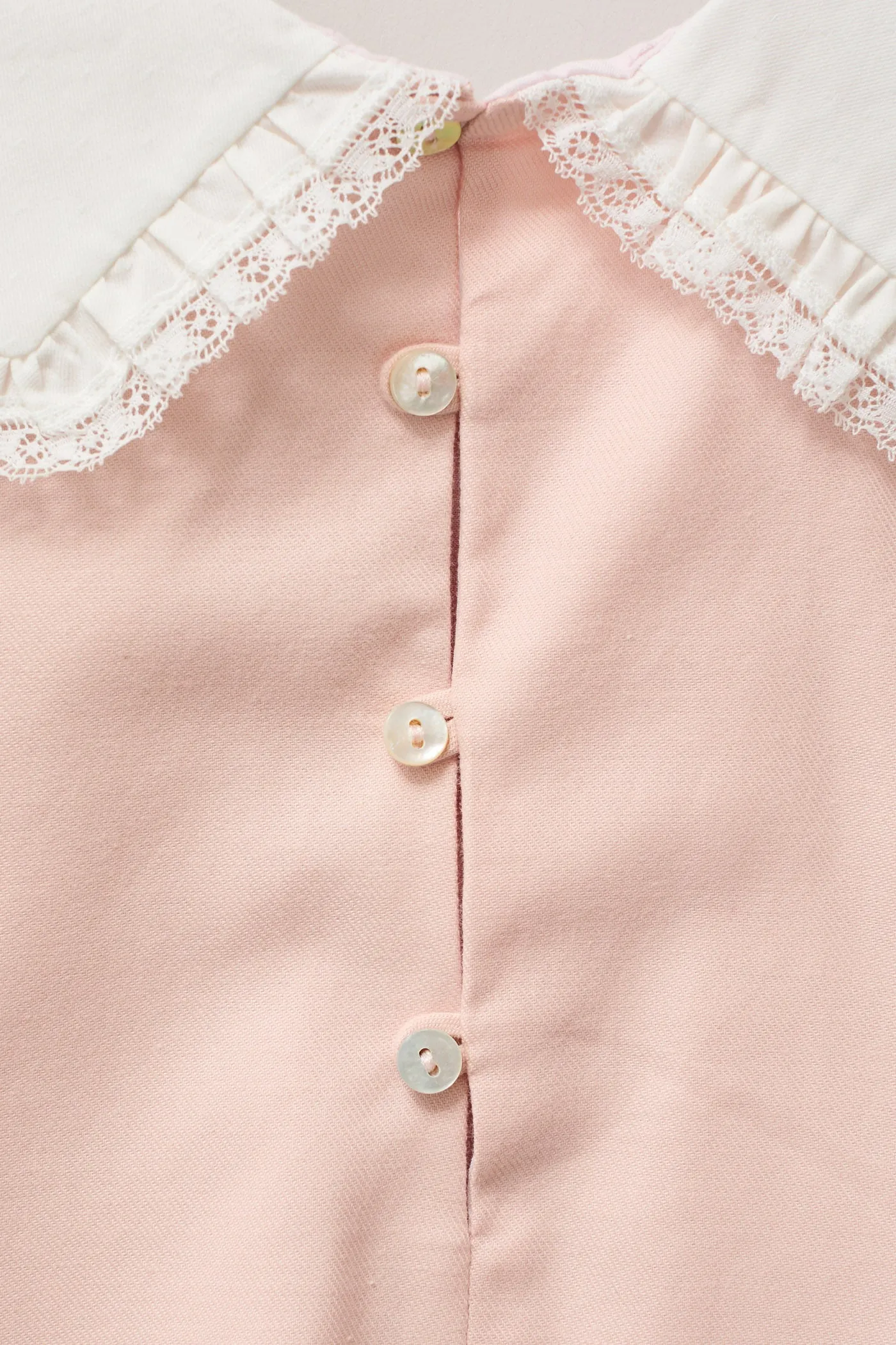 Baby Ginger Romper In Blush Pink