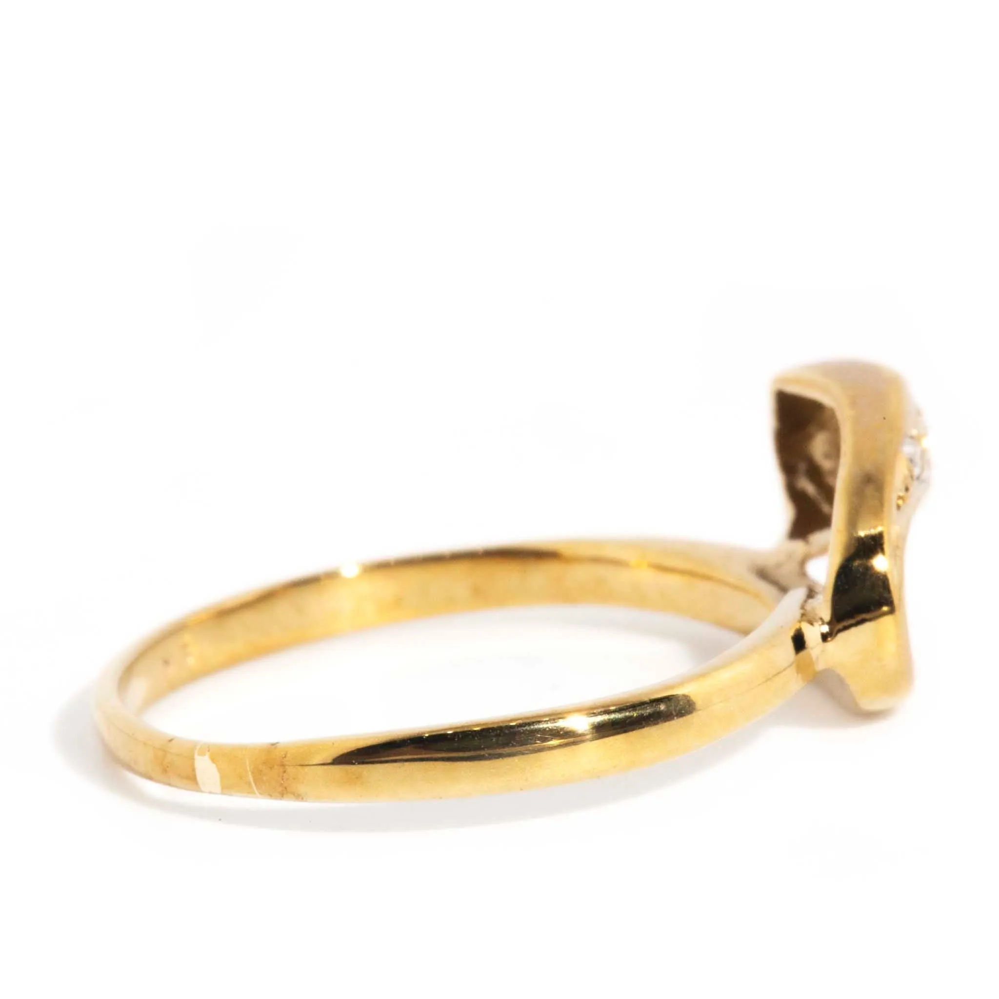 Beatrix Ruby & Diamond Serpent 9ct Gold Ring