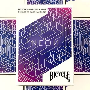 Bicycle Neon Blue Aurora Playing Cards