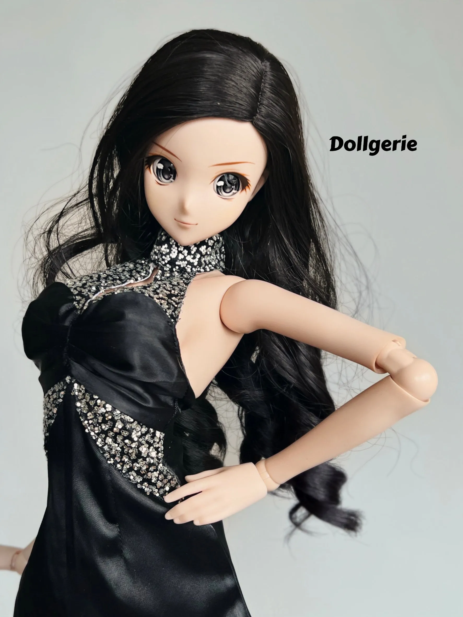 Black A-Line Prom Dress for Smartdoll / DD