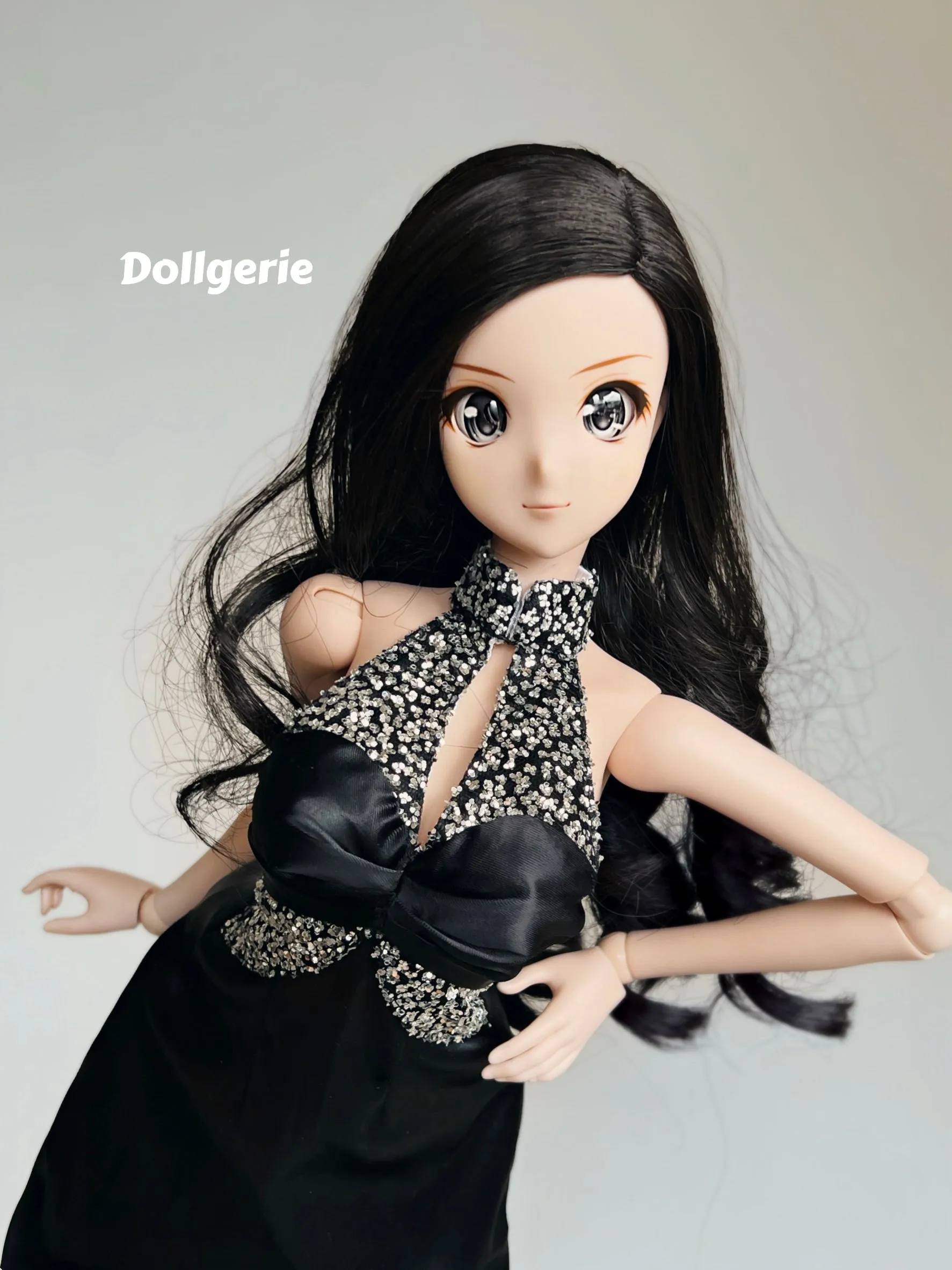 Black A-Line Prom Dress for Smartdoll / DD