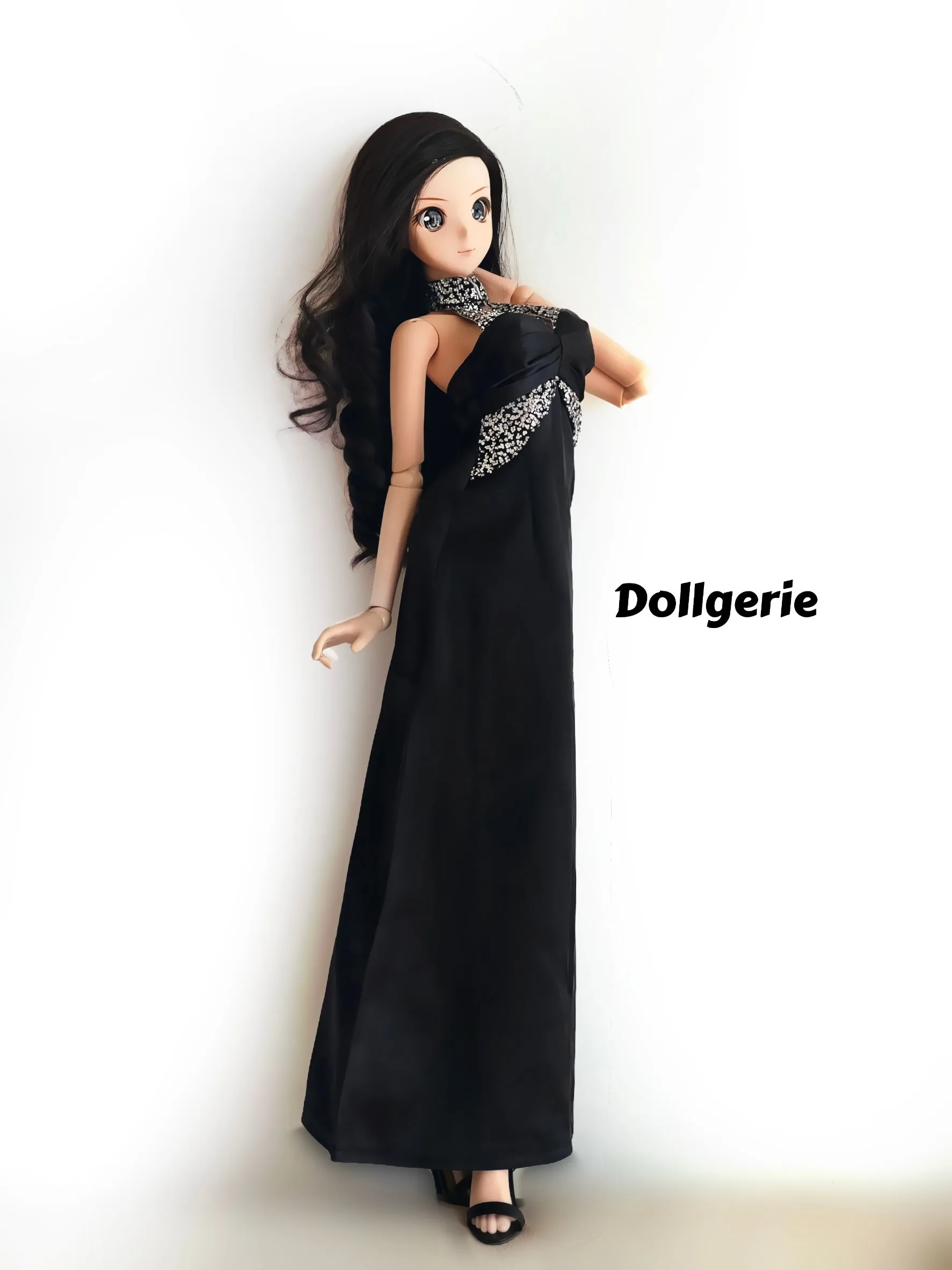 Black A-Line Prom Dress for Smartdoll / DD