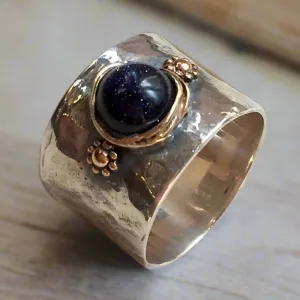 Blue Goldstone Wide Band - Alive.