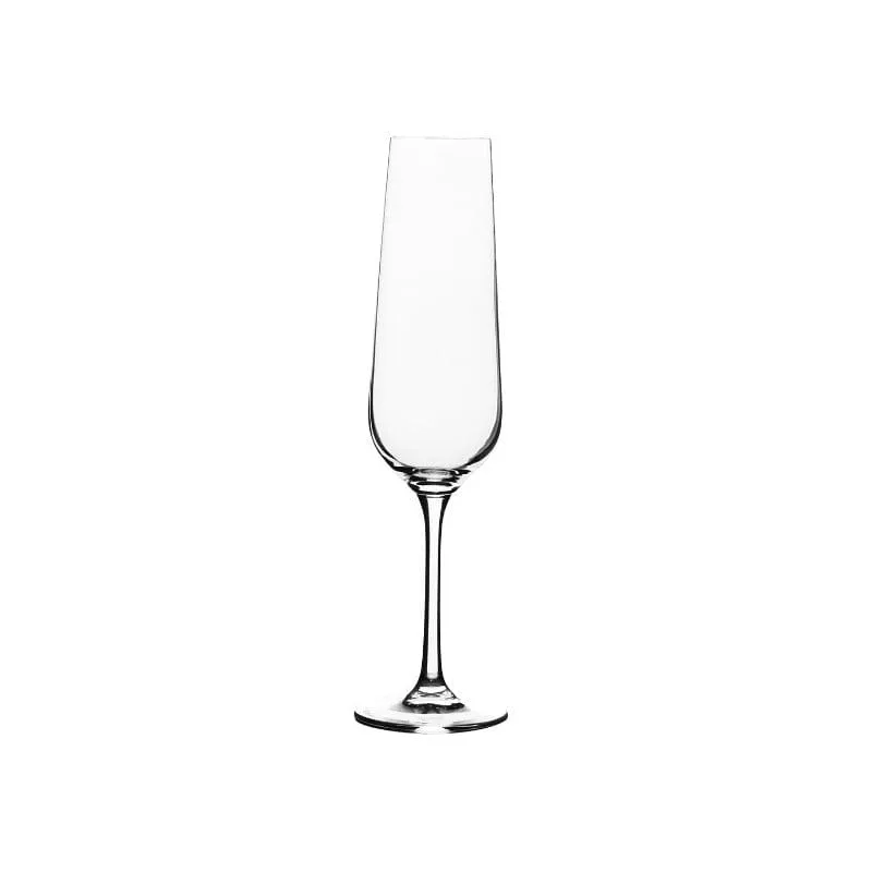 Bohemia Royal Crystal Tori Titanium Champagne Glass 210 ml Set Of 6