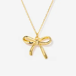 Bow Necklace