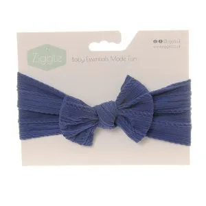 Bow Turban Headband | Navy