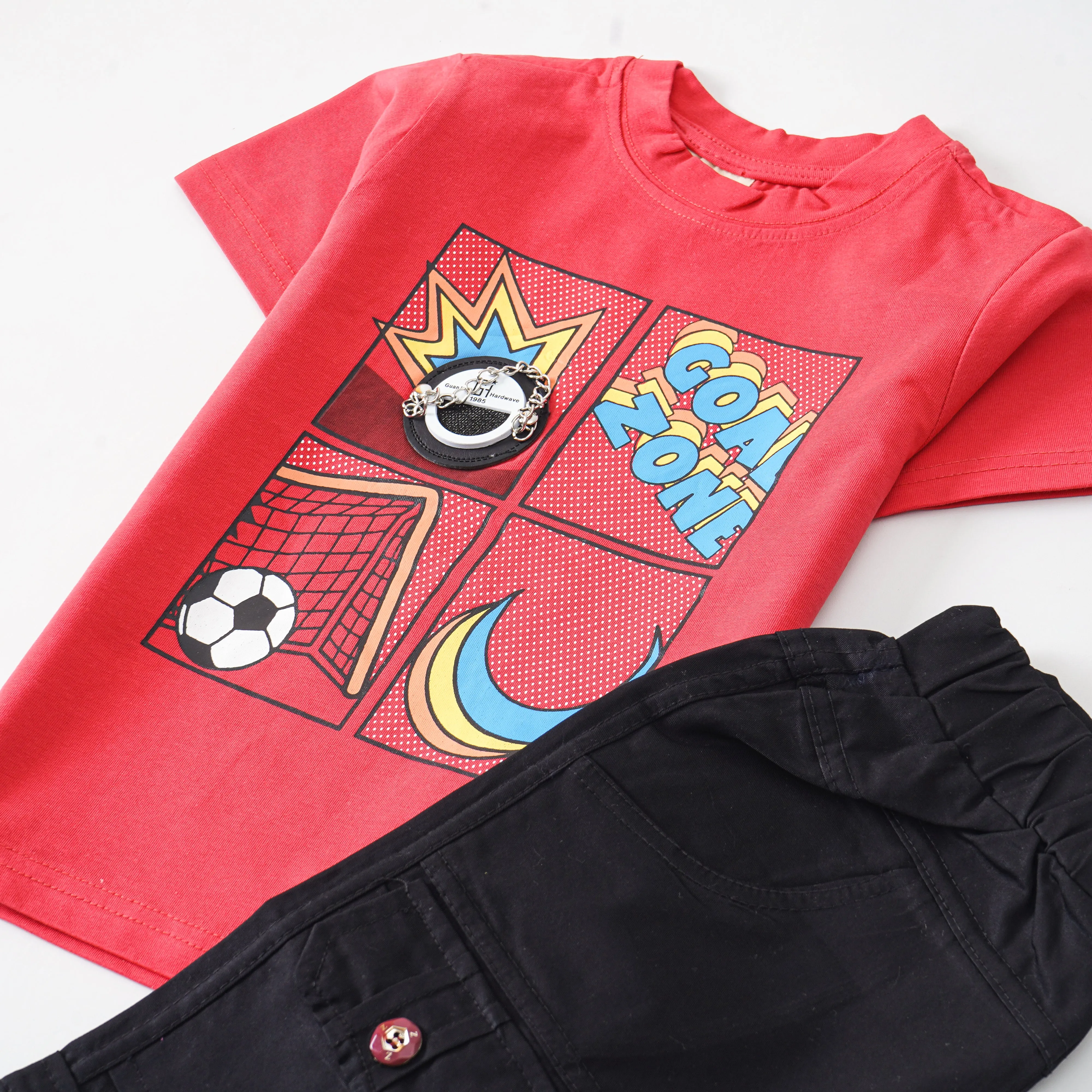 Boys Half Sleeves 2 Piece Suit (2359)
