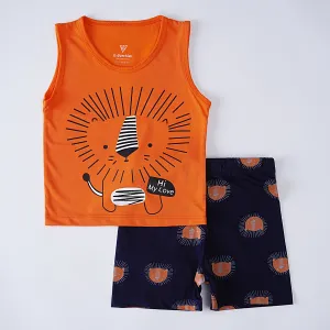 Boys Half Sleeves 2 Piece Suit