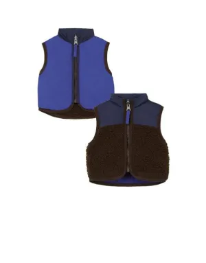 Boys Vest- Brown Patina