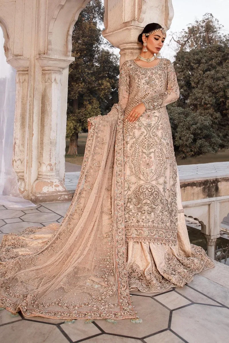 Bridal Lehenga Kameez and Dupatta Dress for Wedding