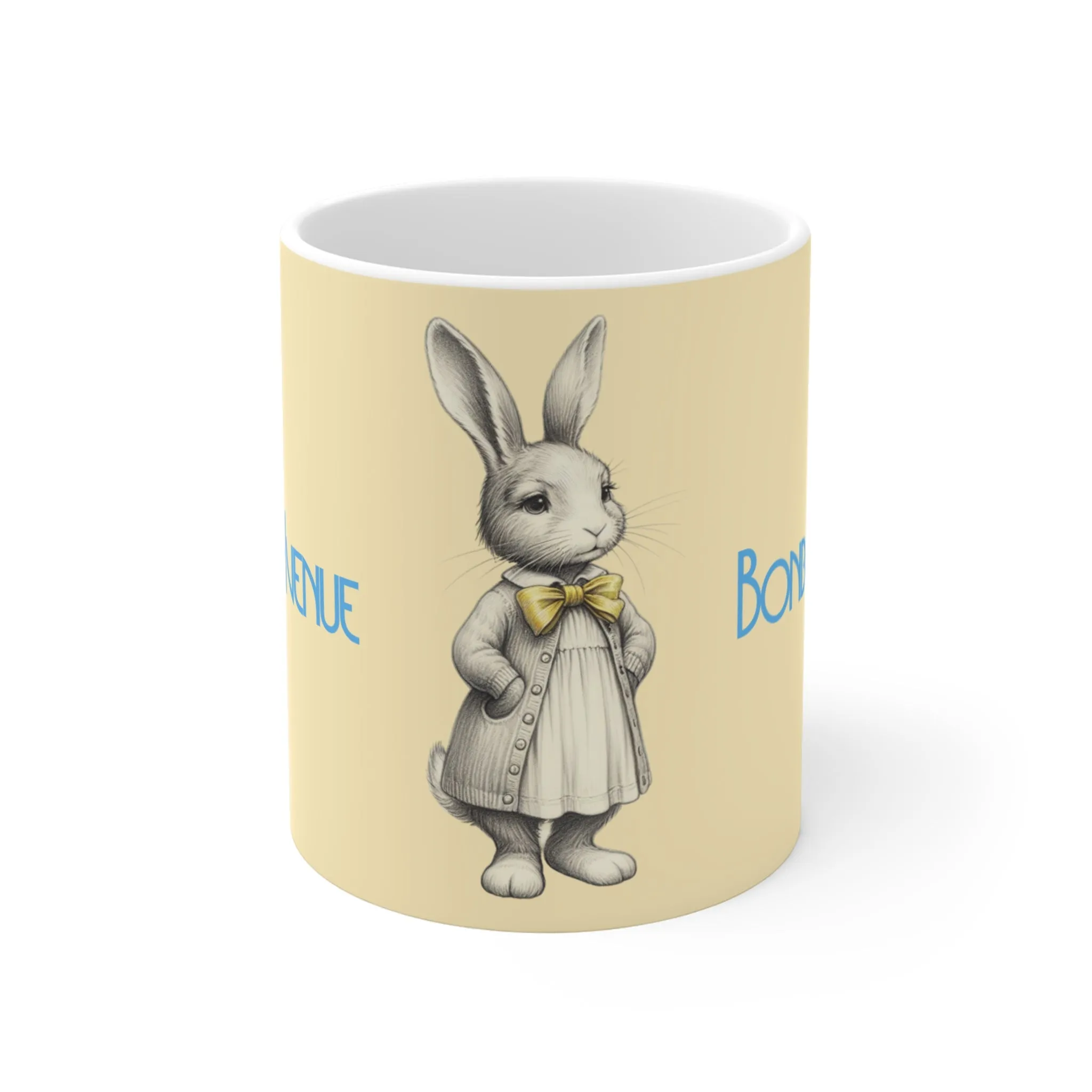 Bunny Bonbon Avenue Village 11oz Mug