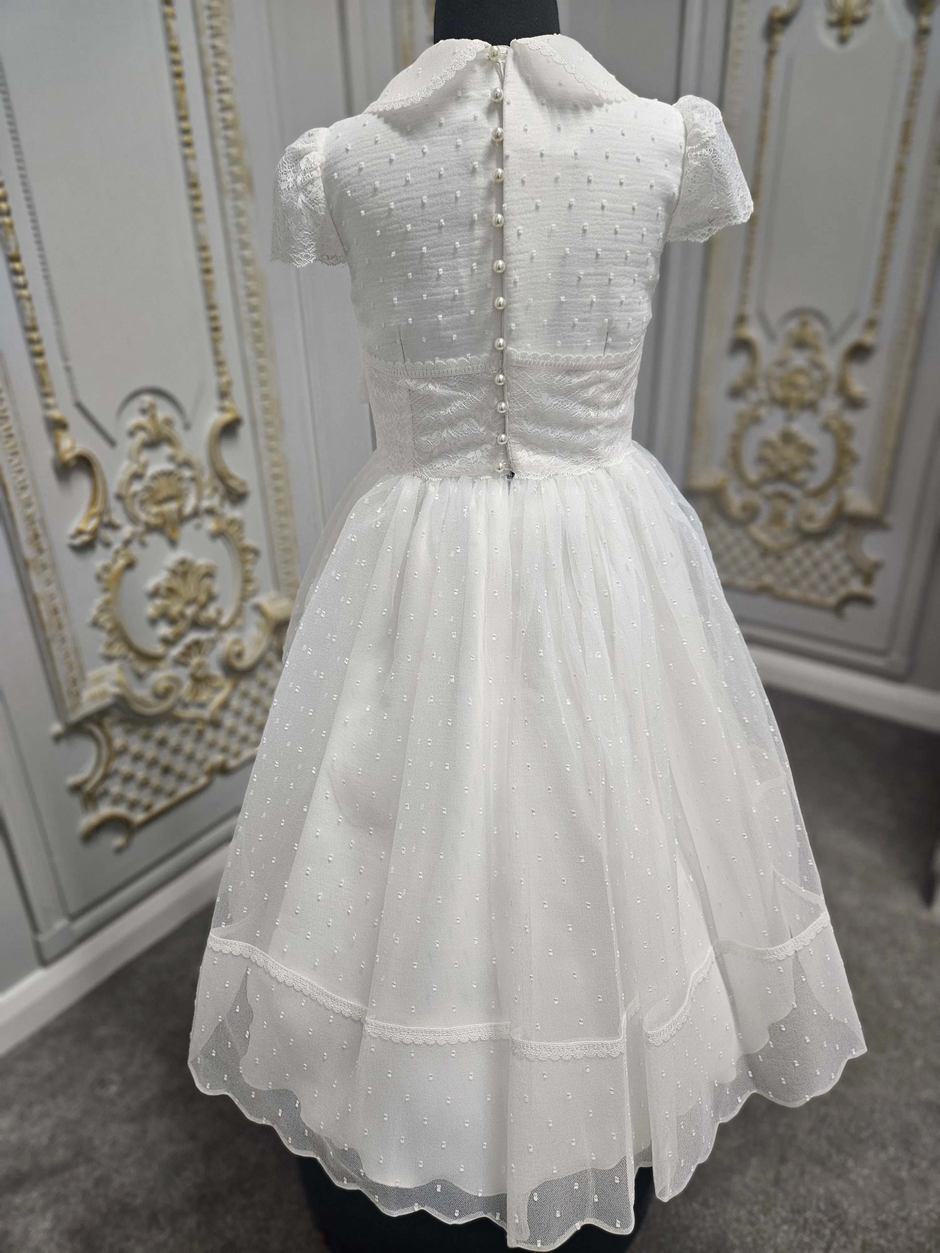 Carmy Girls Holy Communion Dress:- 5101 Ivory