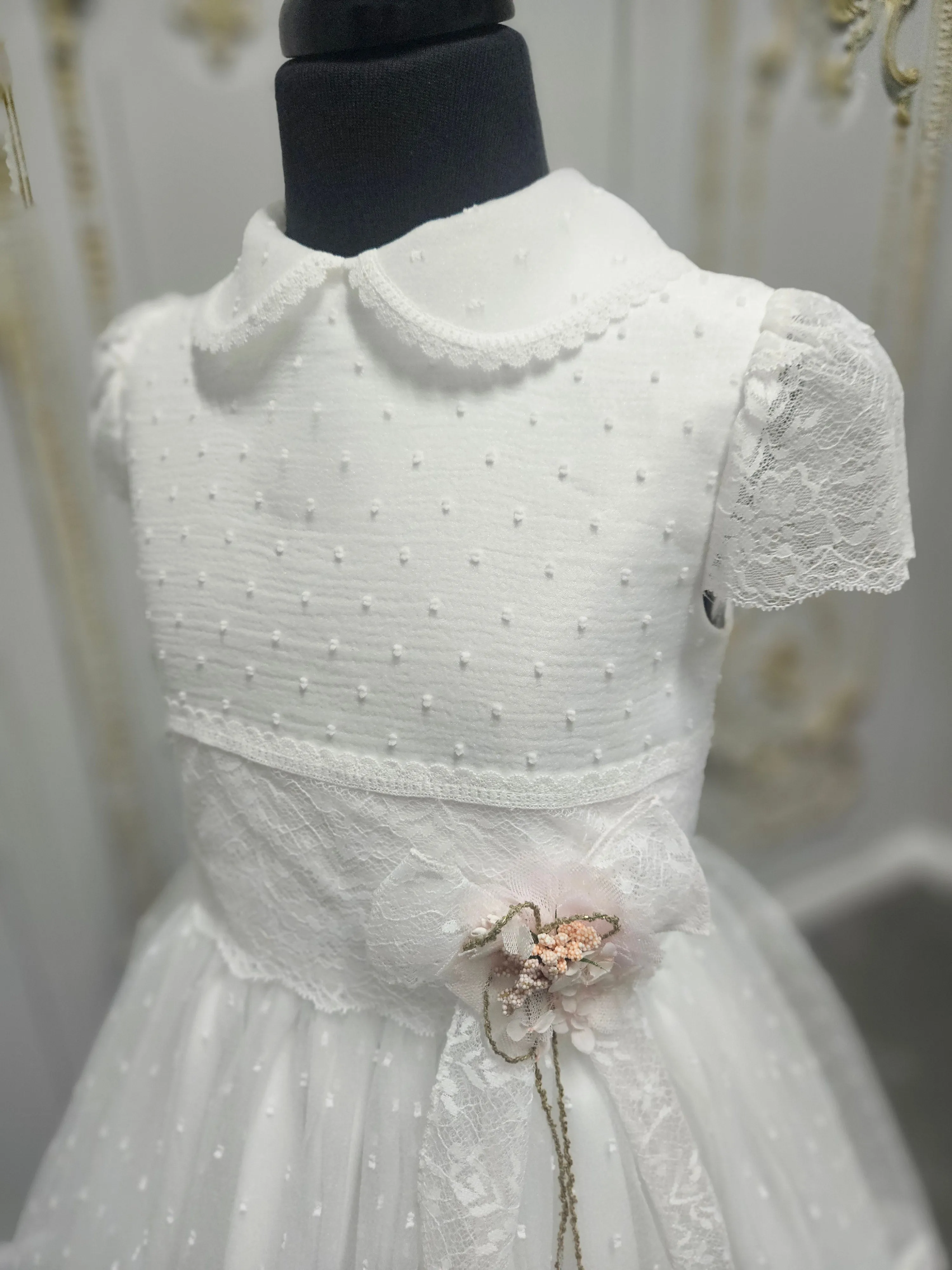 Carmy Girls Holy Communion Dress:- 5101 Ivory
