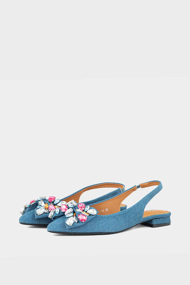 Casual Sling Back IC4004-Blue