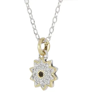 Celebration Petite Pavé - Sunburst Necklace