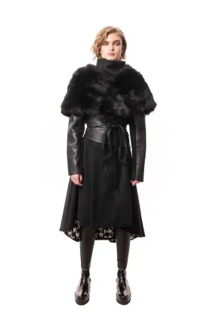 Celia Fur Collar