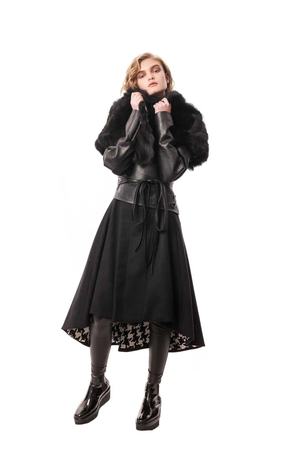 Celia Fur Collar